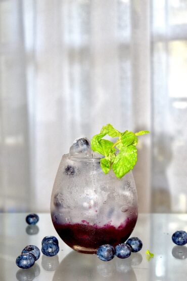 Blueberry Virgin Mojito