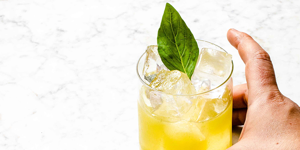 Ananas gemberbier mocktail